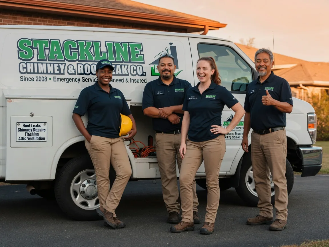 Chimney flashing repair company in Ashland, OR